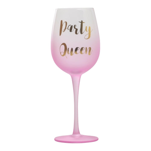 Viinilasi "Party Queen" pinkki