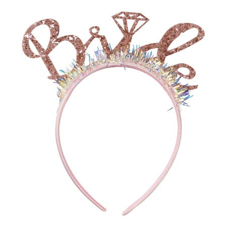 Headband ”bride” pinkki -polttareihin