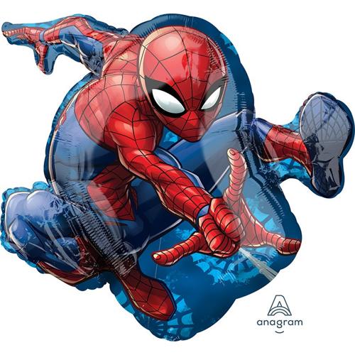 Spiderman Muotofoliopallo Heliumtäytettävä