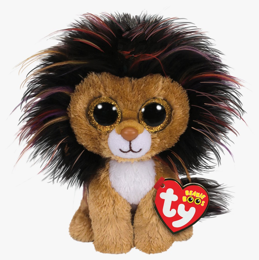 TY Beanie Boos RAMSEY Lion with Horn 15 cm -Pehmolelu | TY Beanie Boos