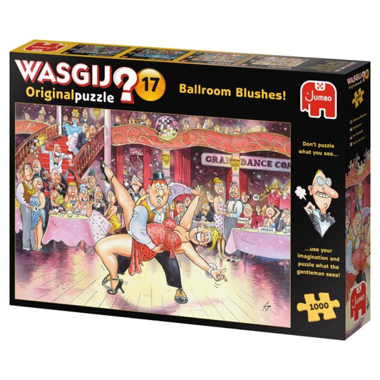 Wasgij Original 17 Palapeli 1000 palaa -Ballroom Blushes!