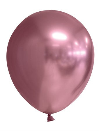 Ilmapallo metallinhohtoinen pinkki, 6 kpl pakkaus